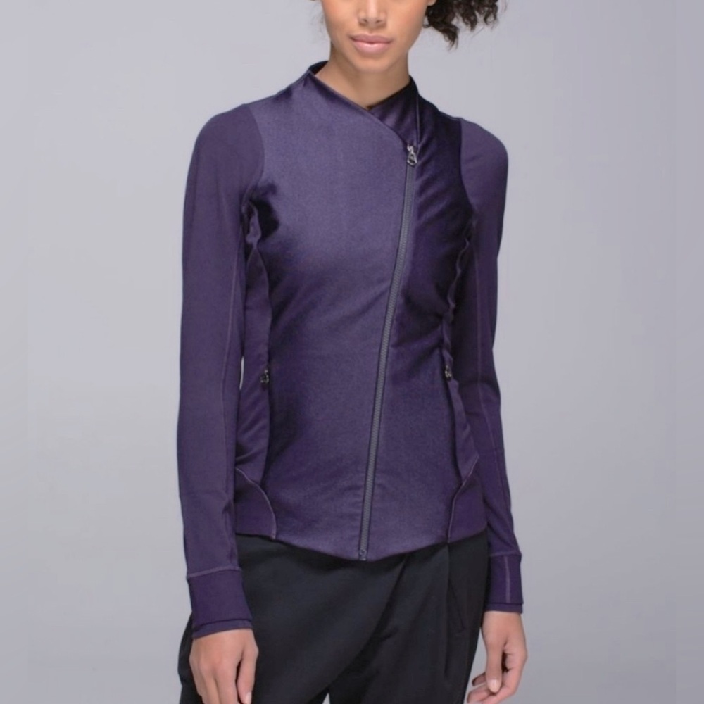 Lululemon Emerge Renewed Purple Nightfall Jacket